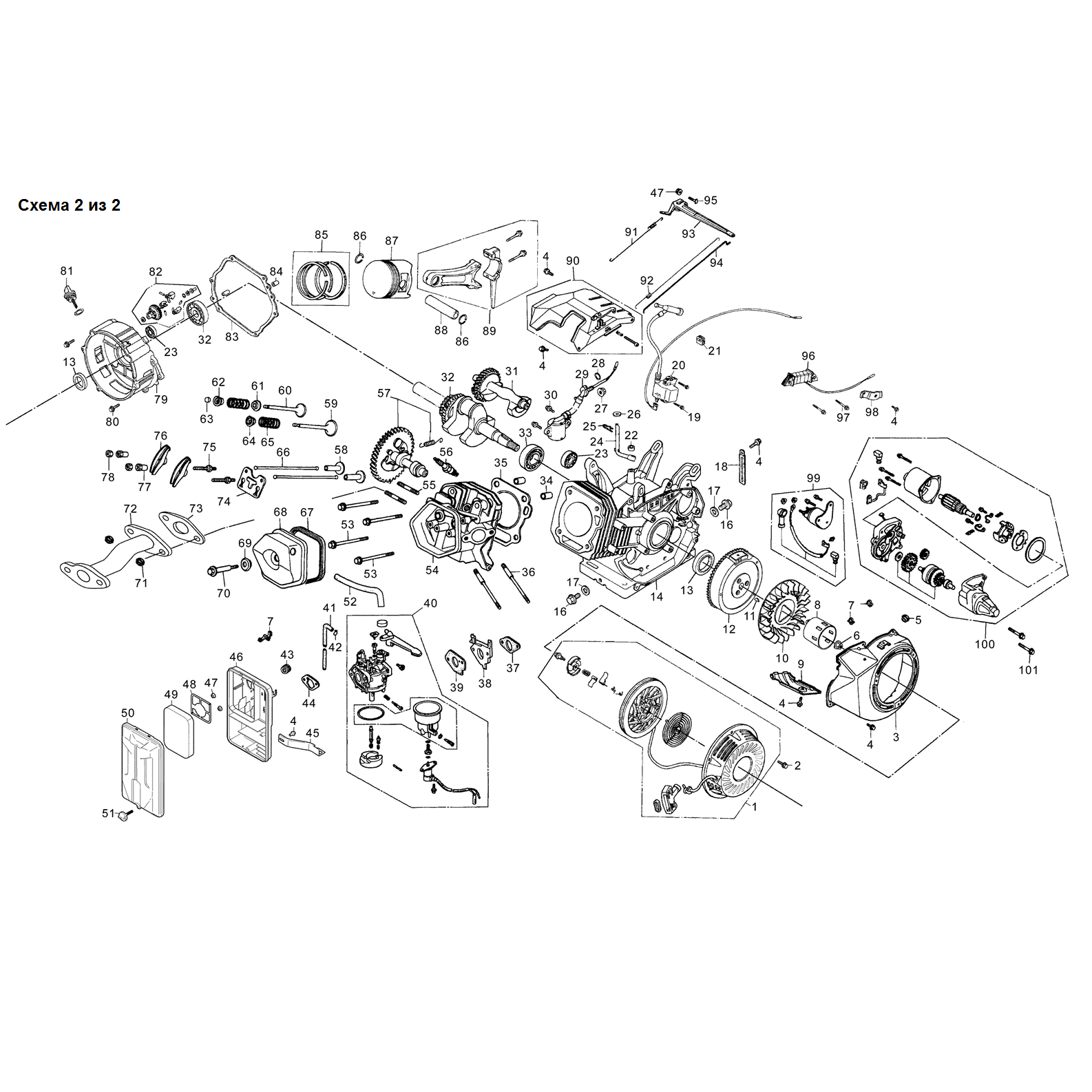 Генератор бензиновый СБ-8000Е-3