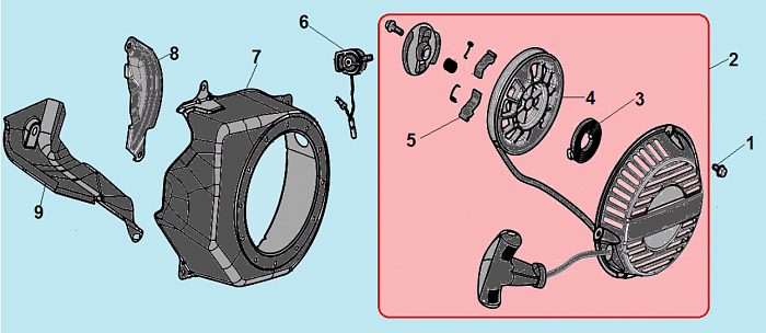 10 СТАРТЕР КУЛЬТИВАТОР CHAMPION BC8716