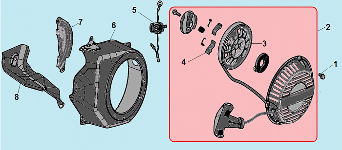 11 СТАРТЕР КУЛЬТИВАТОР CHAMPION ВC6712