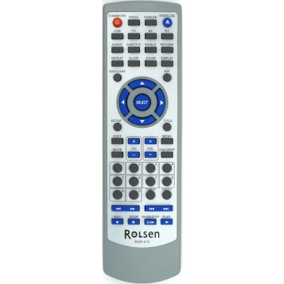 Пульт Rolsen RDR-410/420/430 (DVD pleer)
